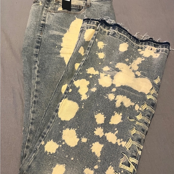 Men’s Reckless stacked jeans sz42 nwt - Picture 2 of 2